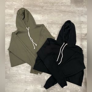 wild fable cropped hoodie bundle